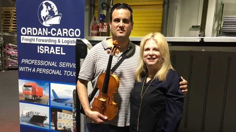 אורדן קרגו הטיסה את ״כינורות התקווה״